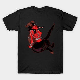 Dame Krampus T-Shirt